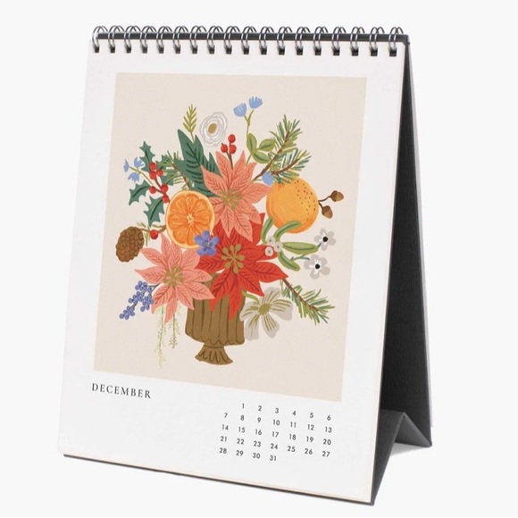 NWT Rifle Paper & Co 2025 Desk Calendar - Picture 13 of 15